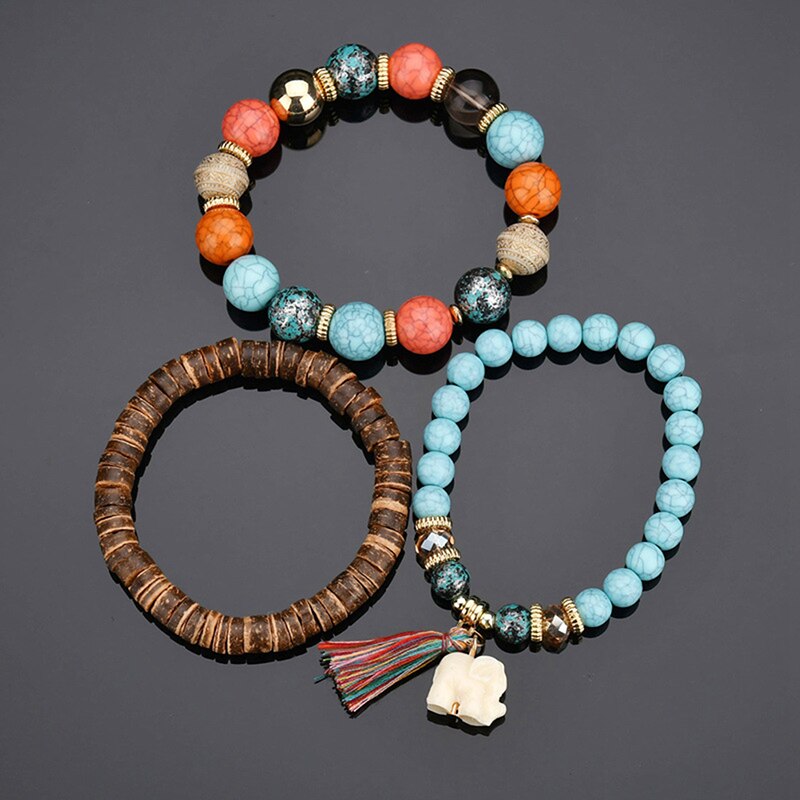 Wooden Beads Bracelets