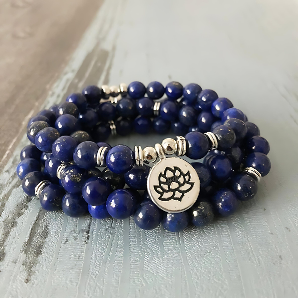 Lapis Lazuli Inspiration Mala