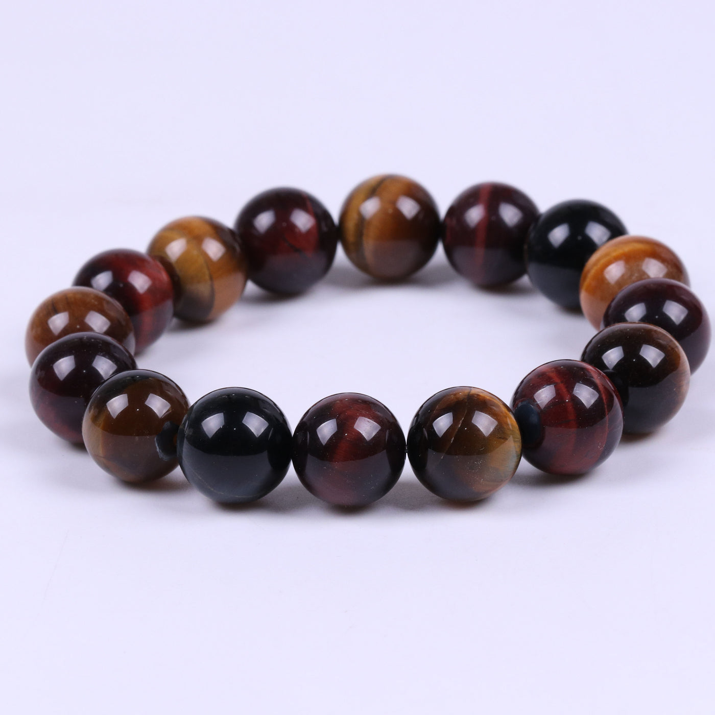 Tiger Eye Trinity Power Stones Bracelet