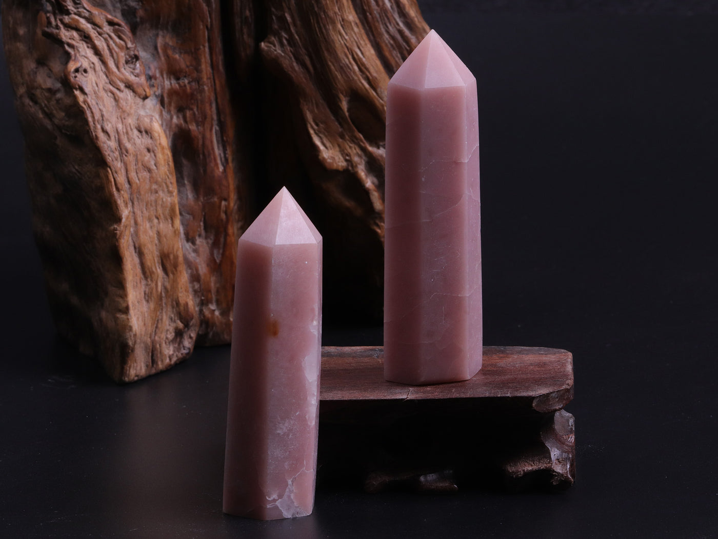 Gentle Pink Opal Wand