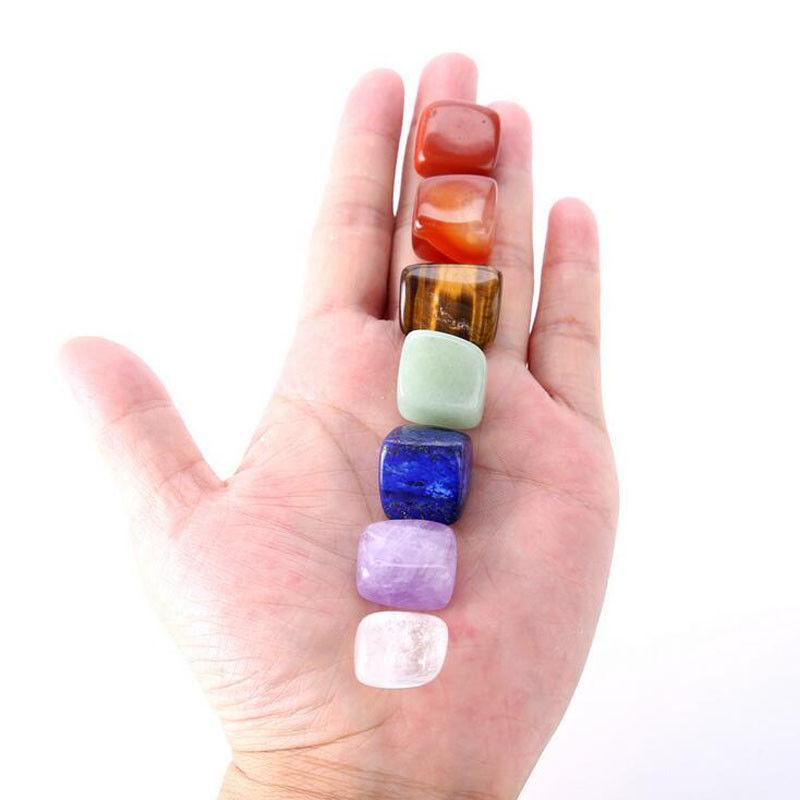 7 Crystal Healing Tumbled Stones Set Crystals