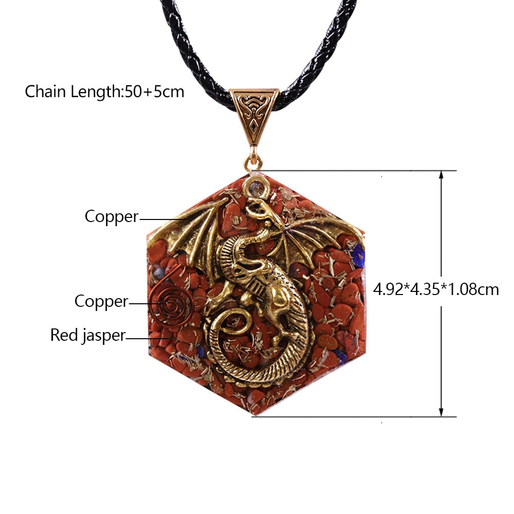 Red Jasper Vitality Amulet