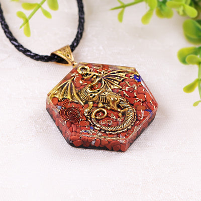 Red Jasper Vitality Amulet