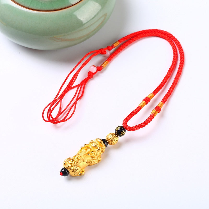 Lucky Pixiu Pendant Necklace