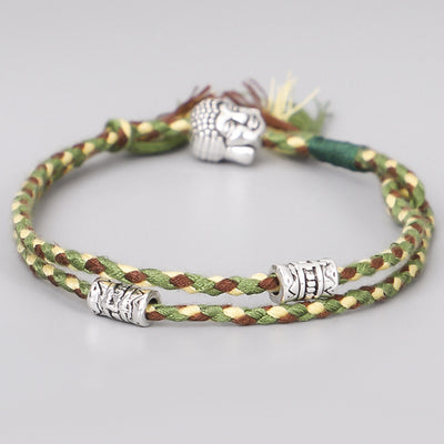 Handmade Tibetan Cord Lucky Bracelet