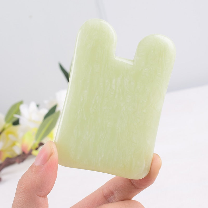 Jade Gua Sha Tool Health Massage