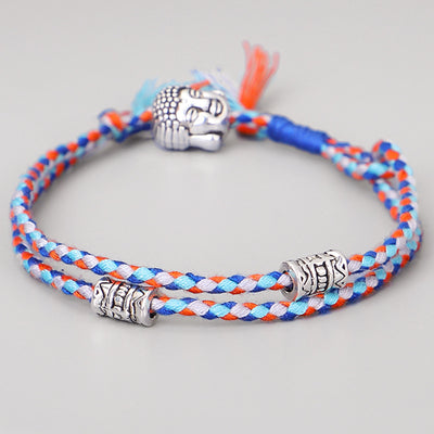 Handmade Tibetan Cord Lucky Bracelet