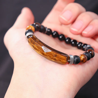 Balancing Black Agate Chakra Bracelets