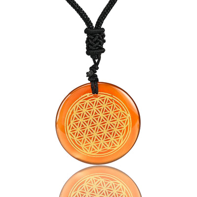 Flower Of Life Chakra Necklace