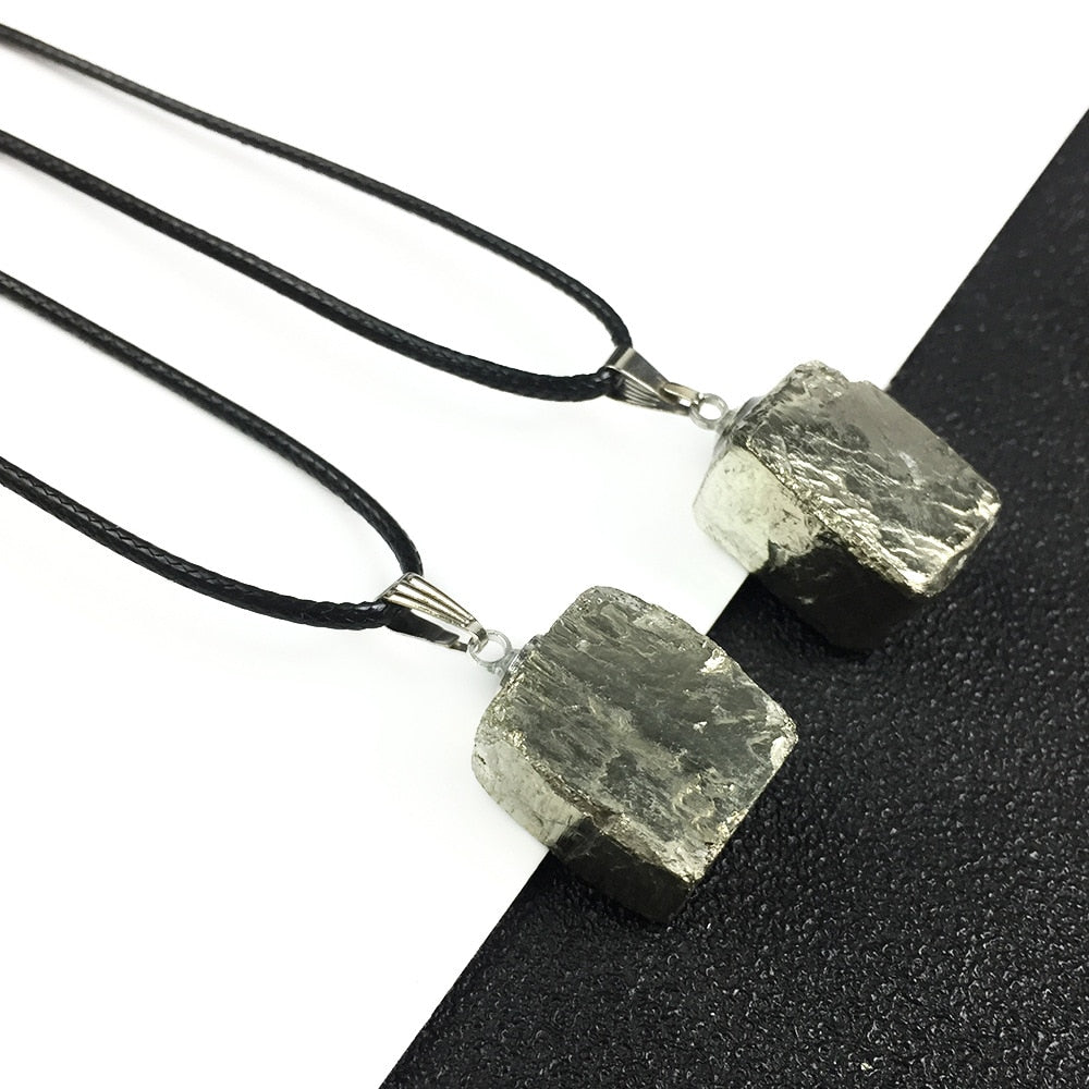 Pretty Pyrite Necklace