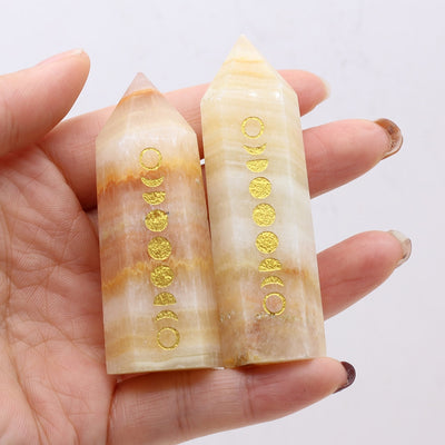 Divine Cleanse Yellow Jade Wand