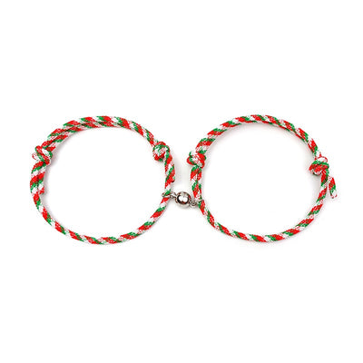 Christmas Couple Magnet Bracelet