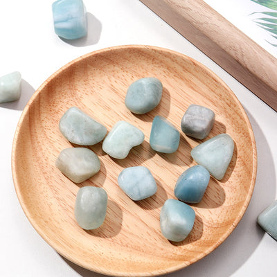 Waves of Calm Aquamarine Pocket Stones