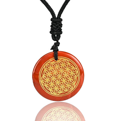 Flower Of Life Chakra Necklace