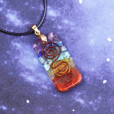 Orgone Energy Chakra Necklace