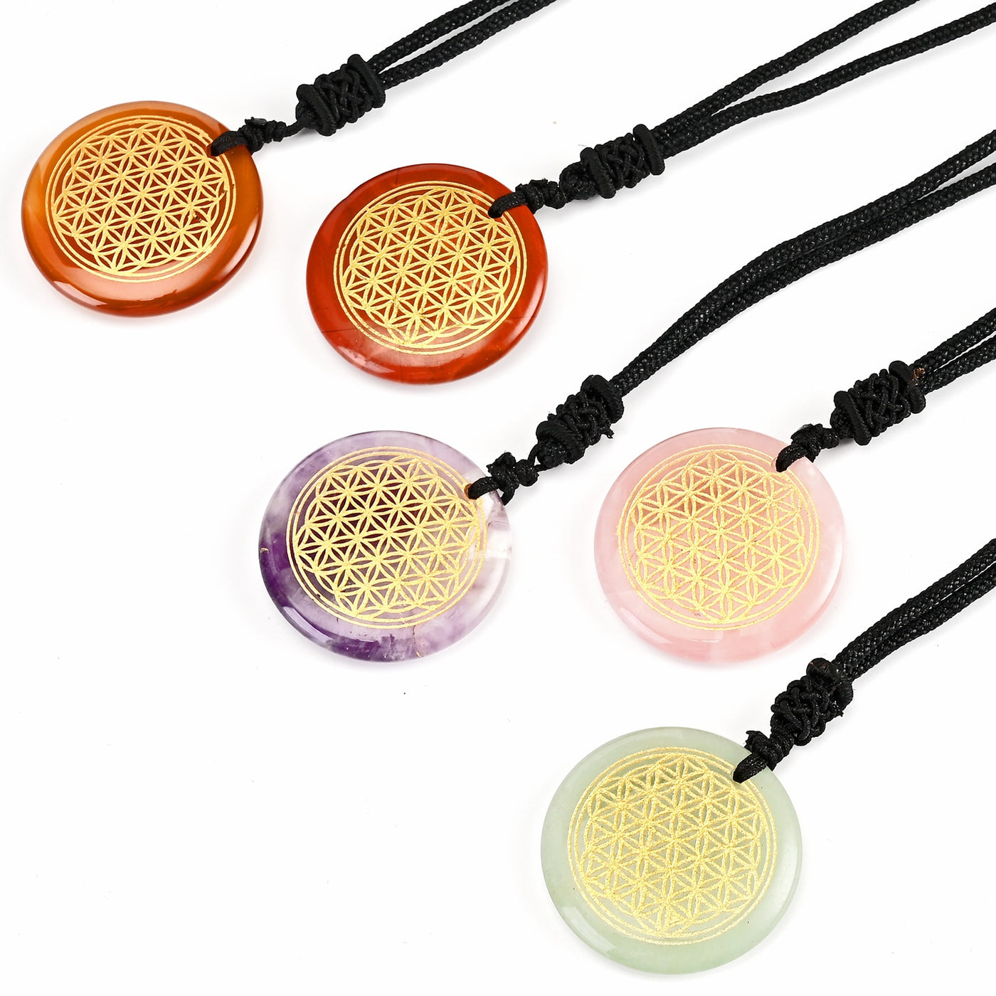 Flower Of Life Chakra Necklace