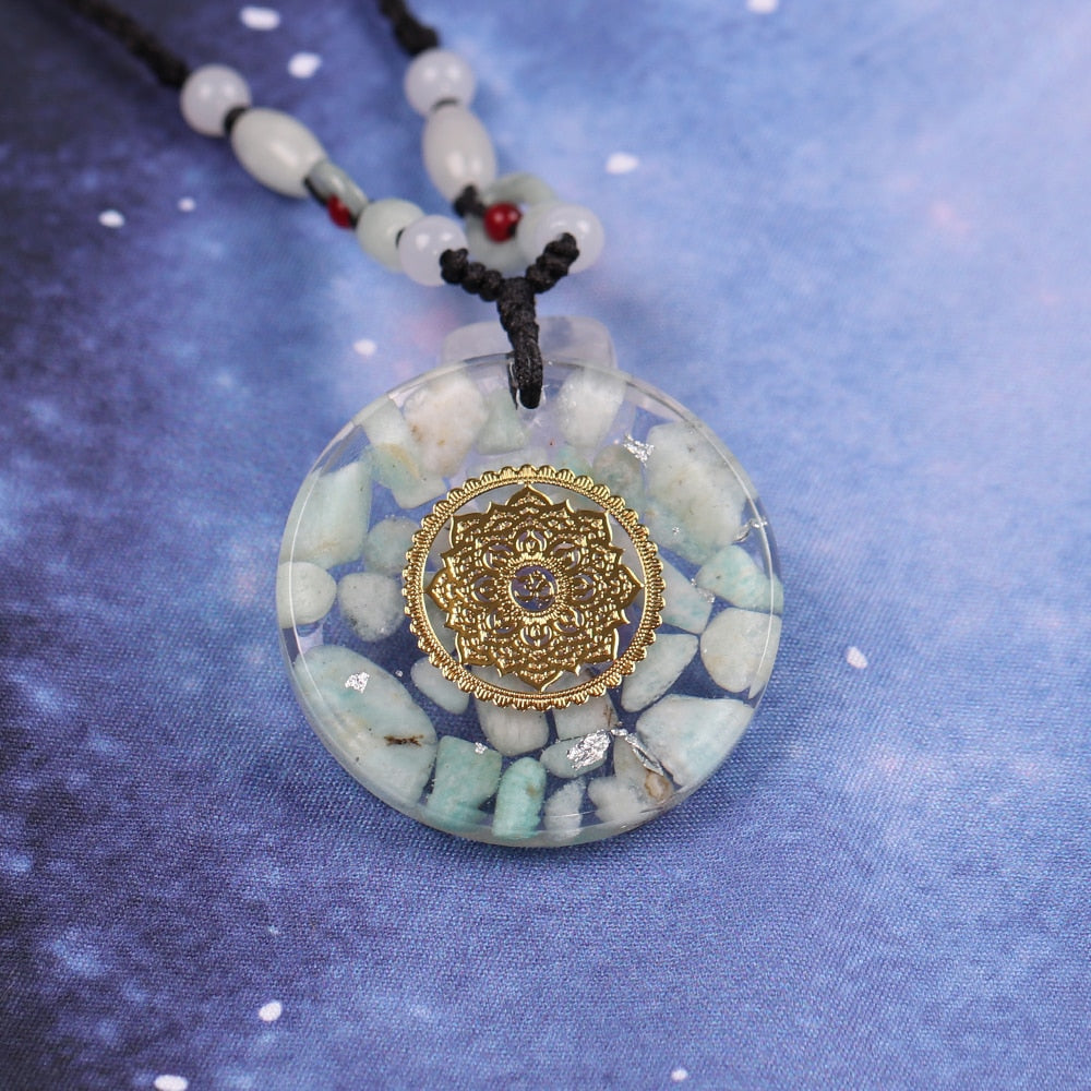 Healing Mandala Orgone Necklace