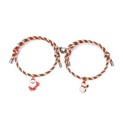 Christmas Couple Magnet Bracelet