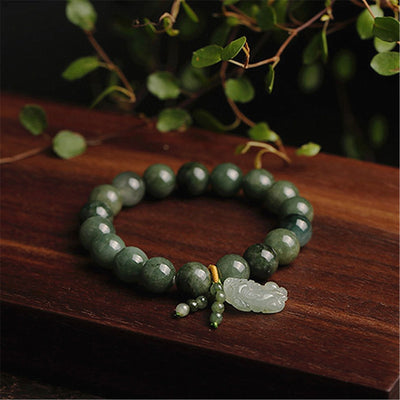 Prosperity PiXiu Jade Bracelet