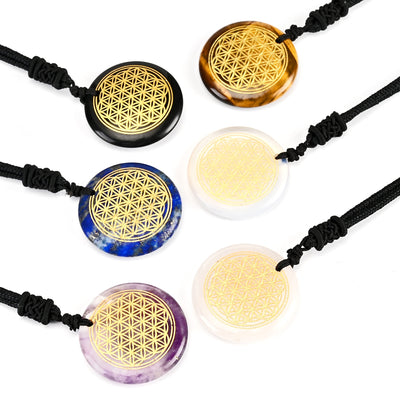 Flower Of Life Chakra Necklace