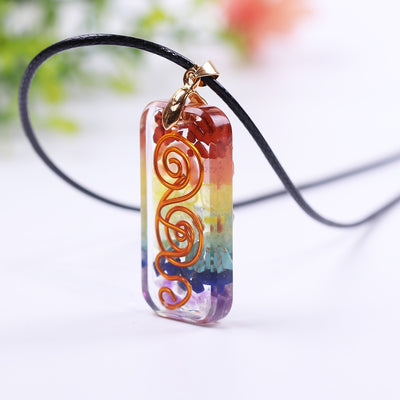 Orgone Energy Chakra Necklace