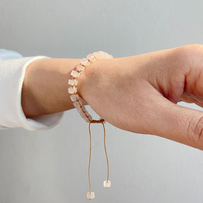 Healing Love Rose Quartz Bracelet