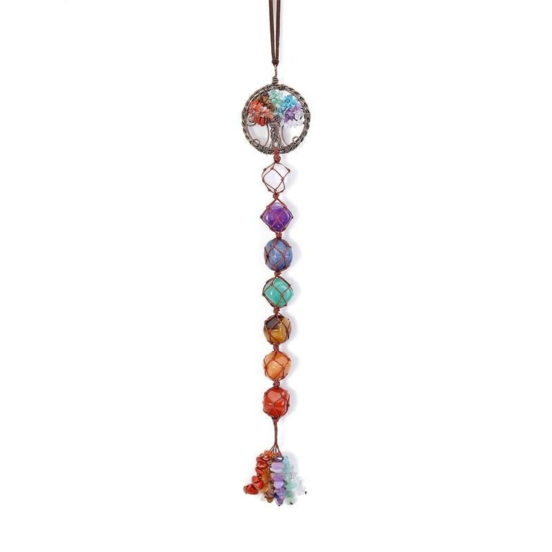 Holistic Tree of Life Chakra Ornament