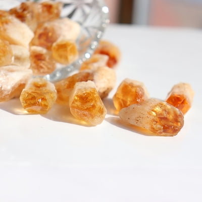 Rays of Abundance Raw Citrine Stones