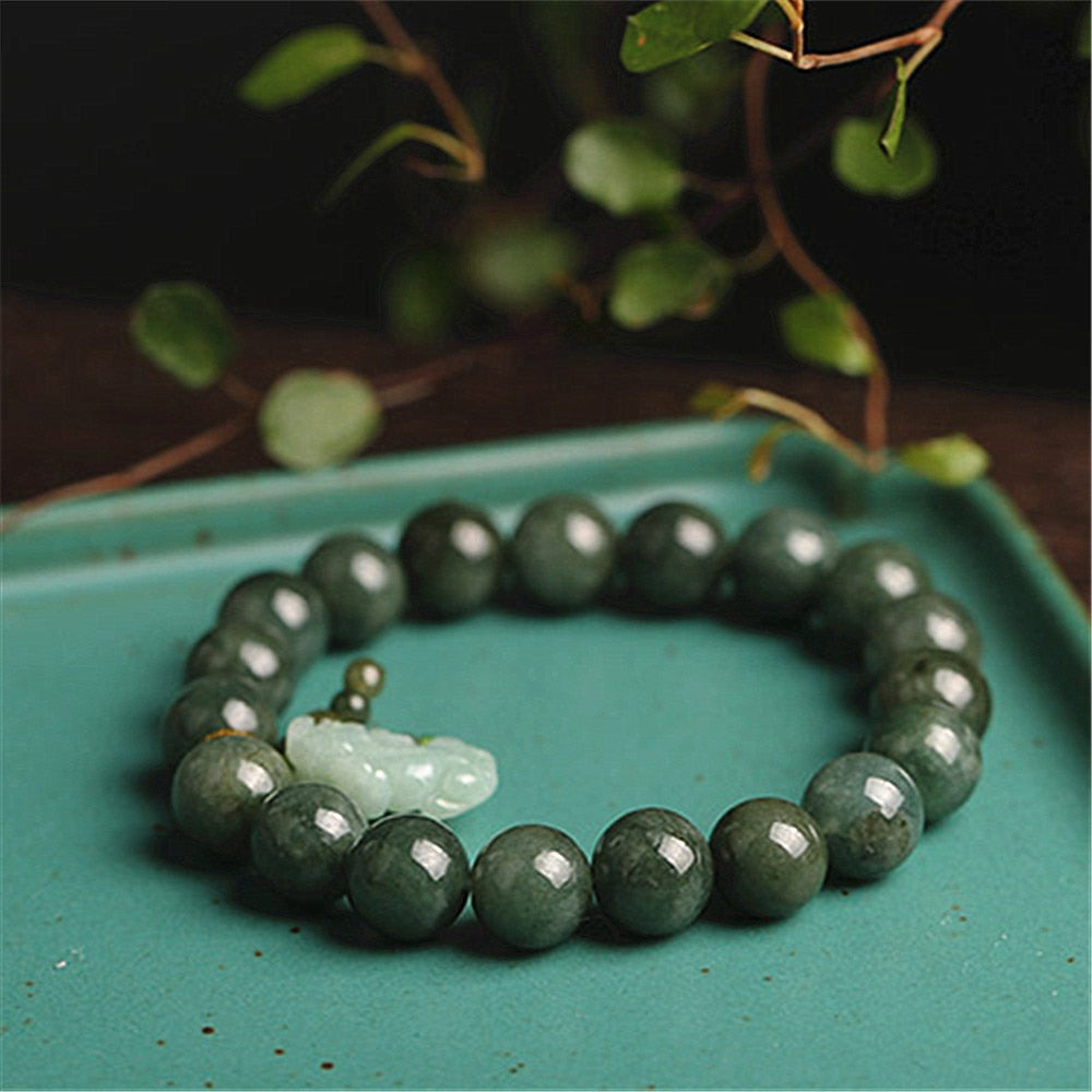 Prosperity PiXiu Jade Bracelet