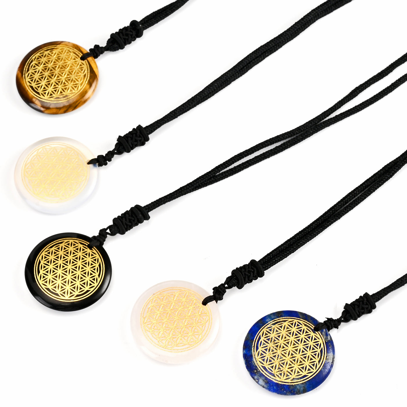 Flower Of Life Chakra Necklace