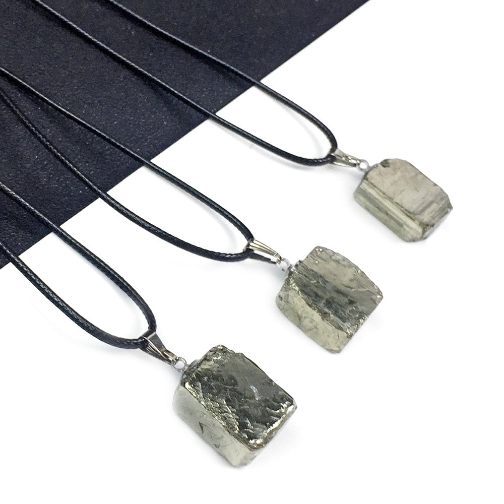 Pretty Pyrite Necklace