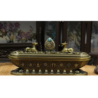 Sacred Mantra Incense Burner