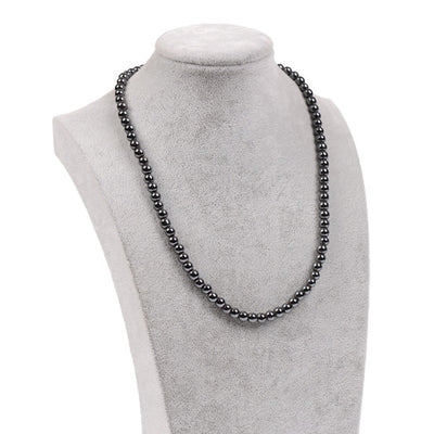 Calm Courage Hematite Necklace