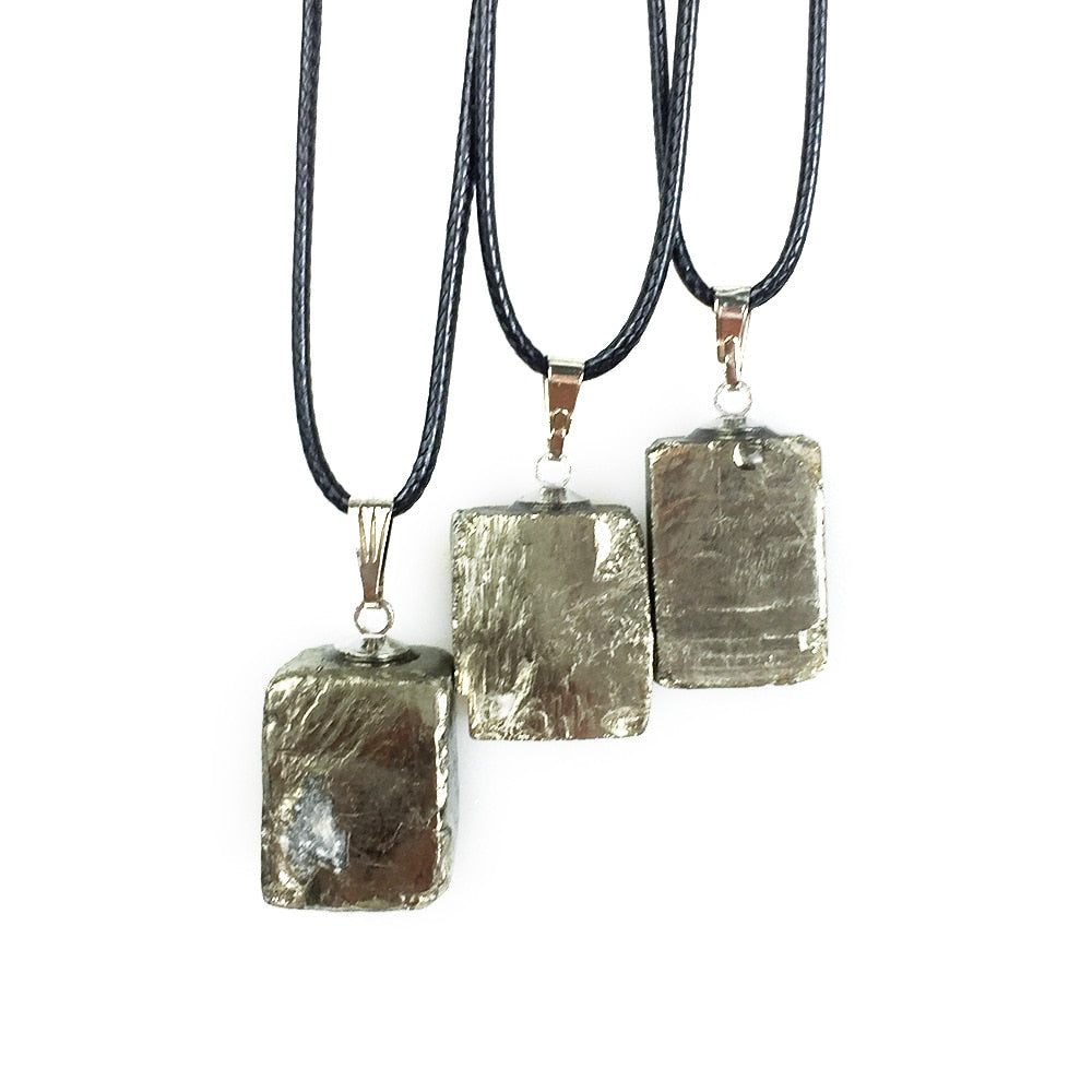 Pretty Pyrite Necklace