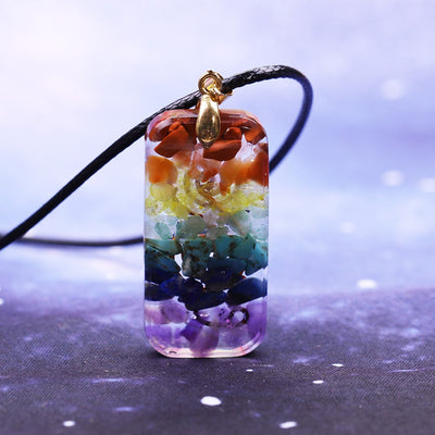 Orgone Energy Chakra Necklace