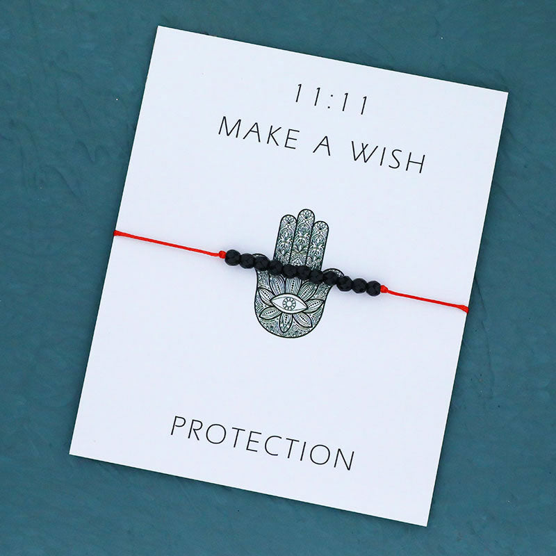 Make a Wish String Bracelet