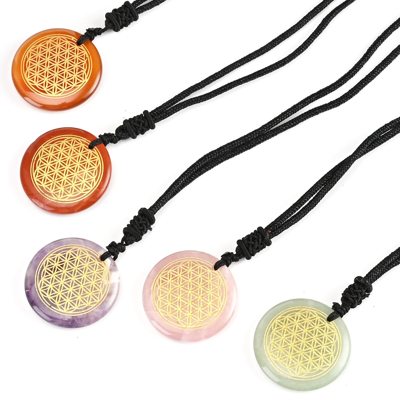 Flower Of Life Chakra Necklace