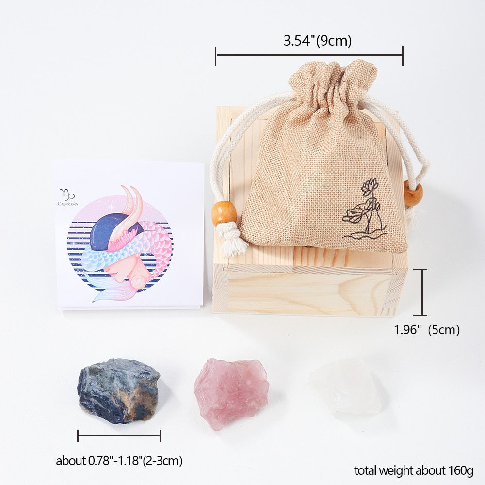 Natural Healing Constellation Gemstone Kit