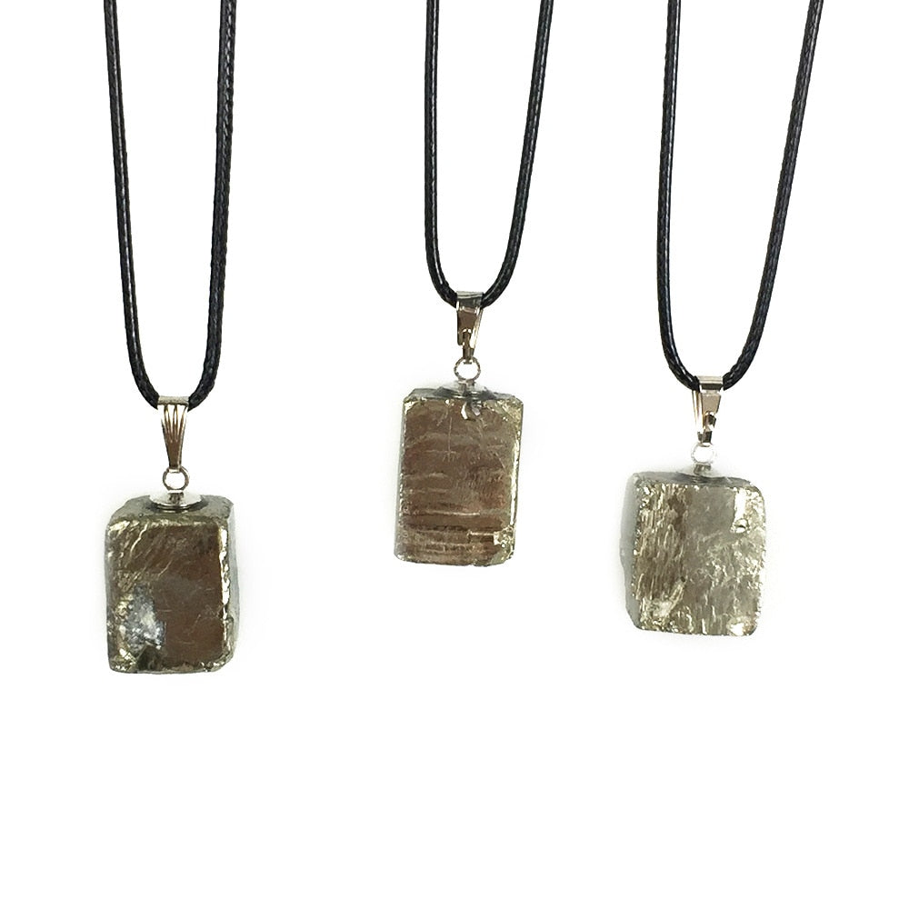 Pretty Pyrite Necklace