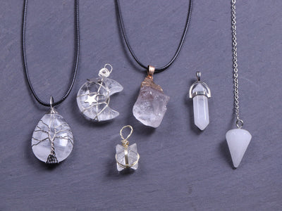 Light Bringer Quartz Pendant Set