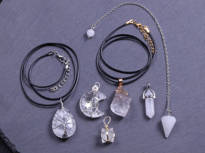 Light Bringer Quartz Pendant Set