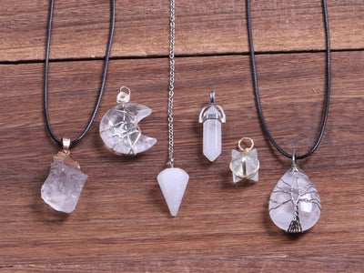 Light Bringer Quartz Pendant Set