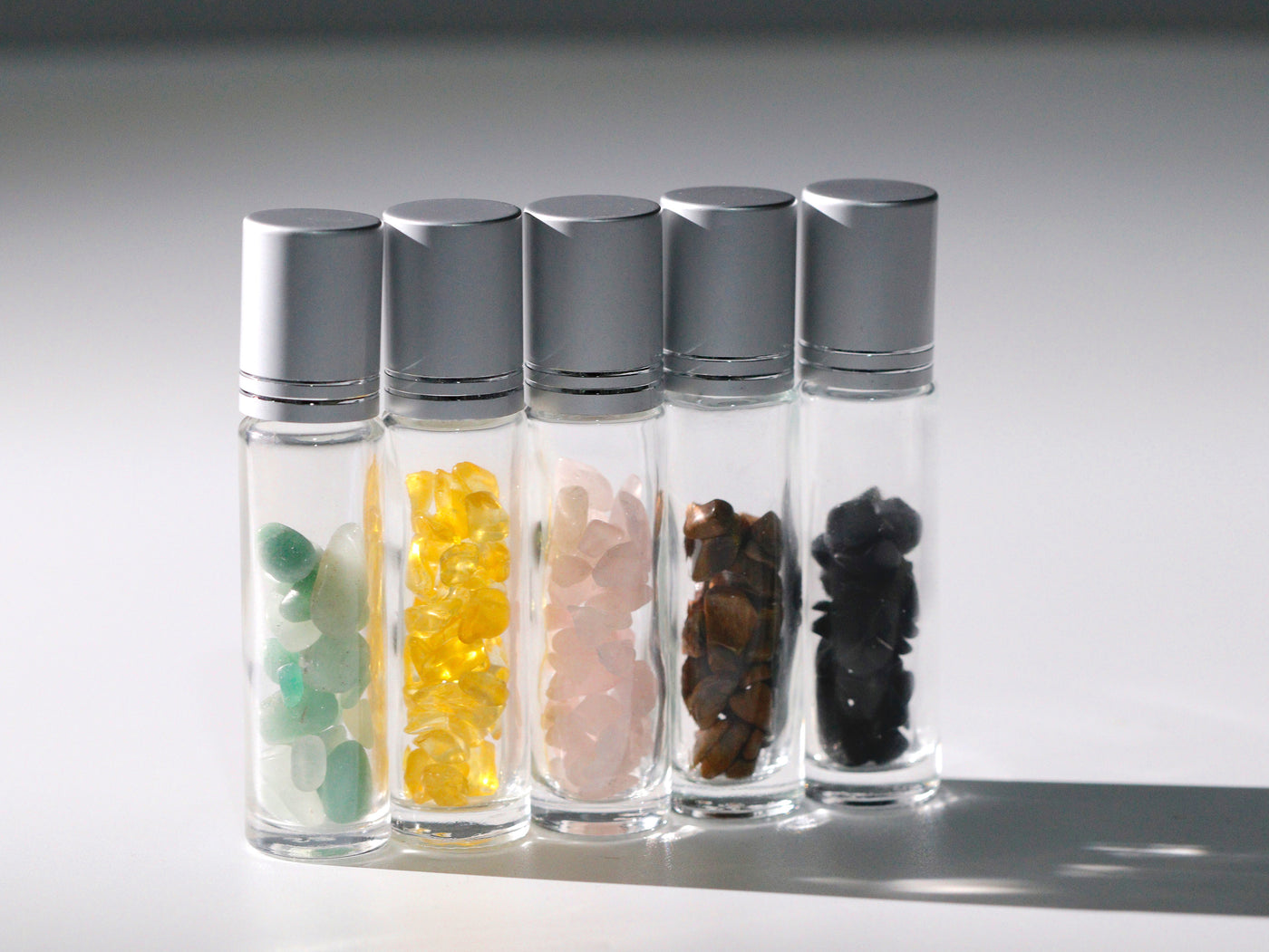 Gemstone Essential Oil Roller Bottle Collection