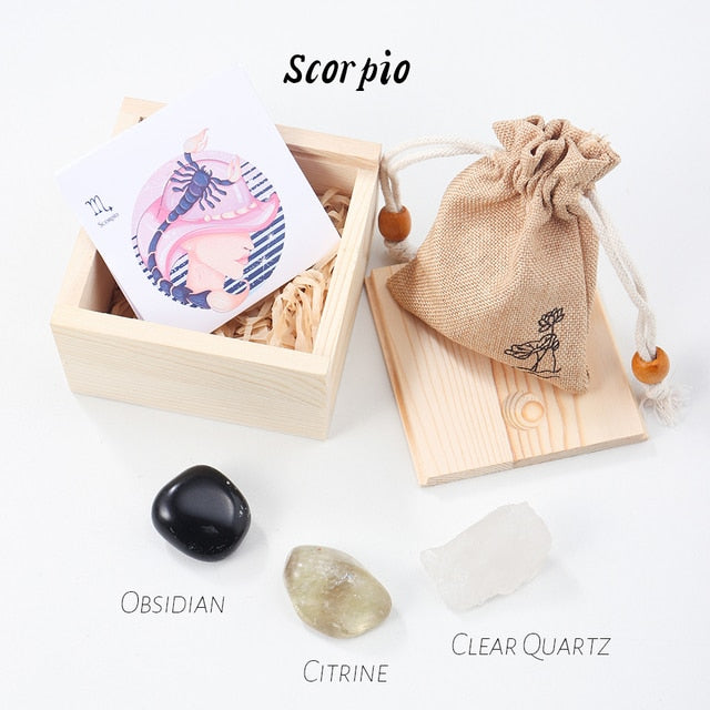 Natural Healing Constellation Gemstone Kit