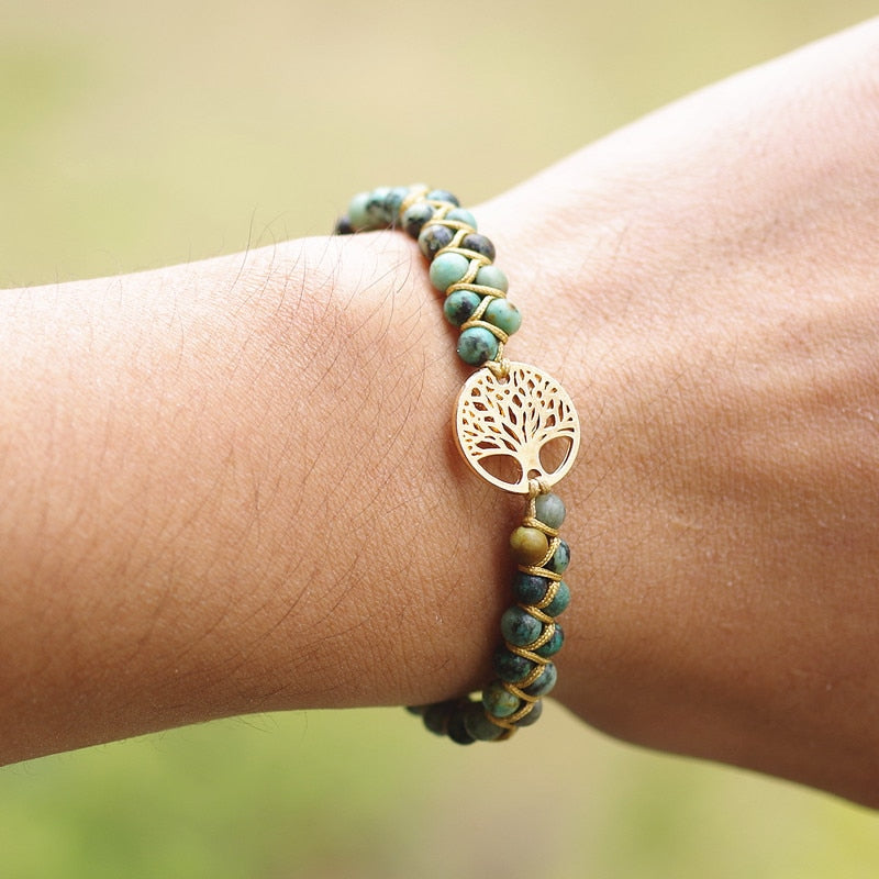 Positivity Tree of Life Charm Bracelet