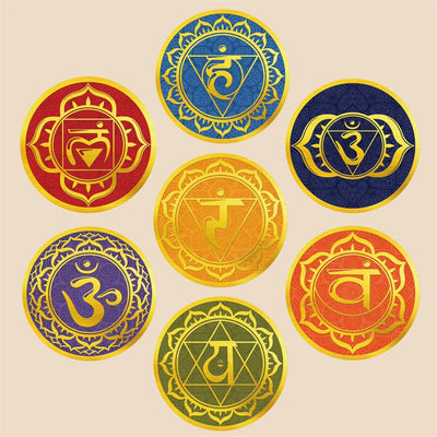 Chakra Energy Wall Decal Set