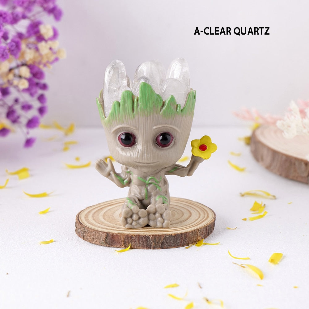 Baby Groot Crystal Figurine