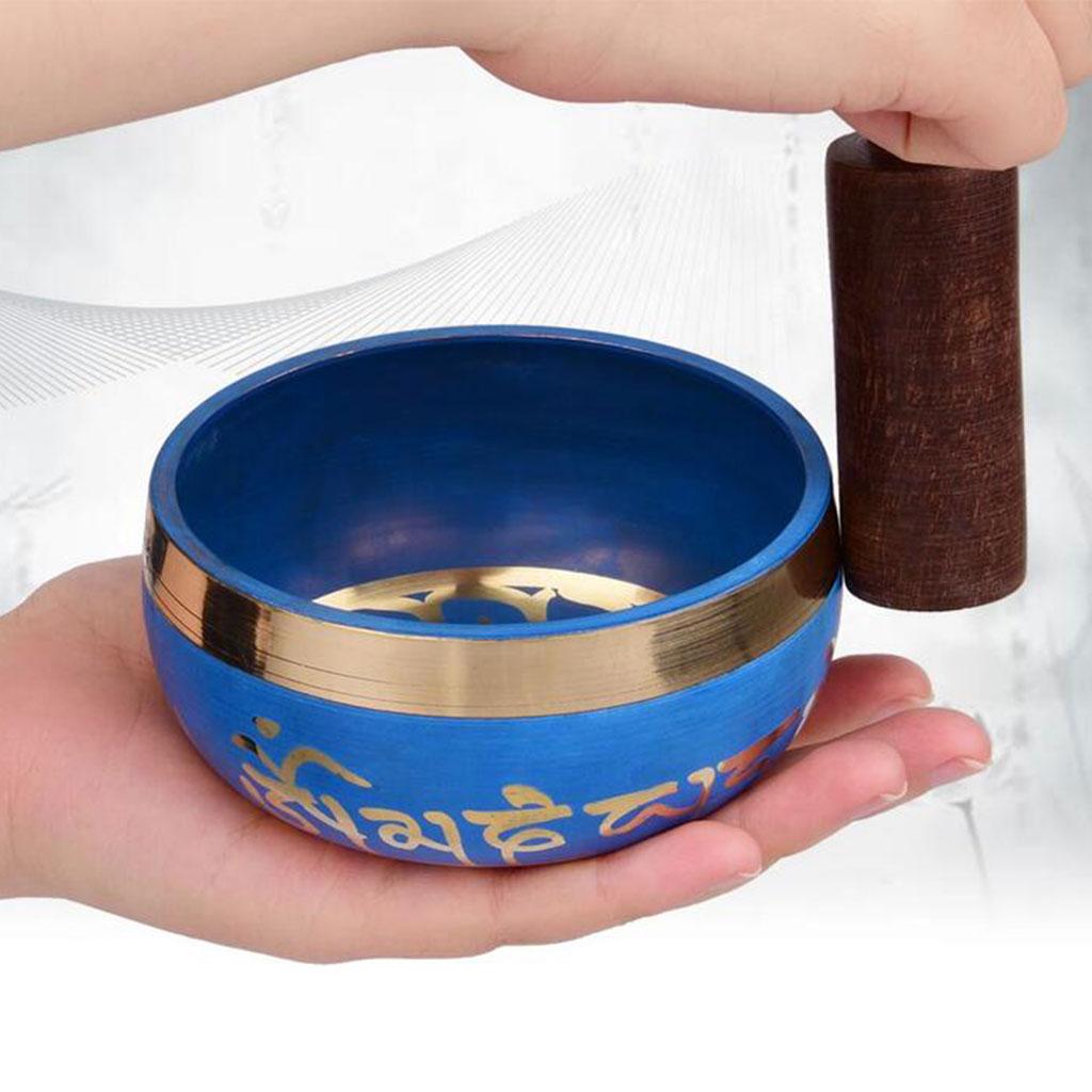 Timeless Blue Tibetan Singing Bowl Set