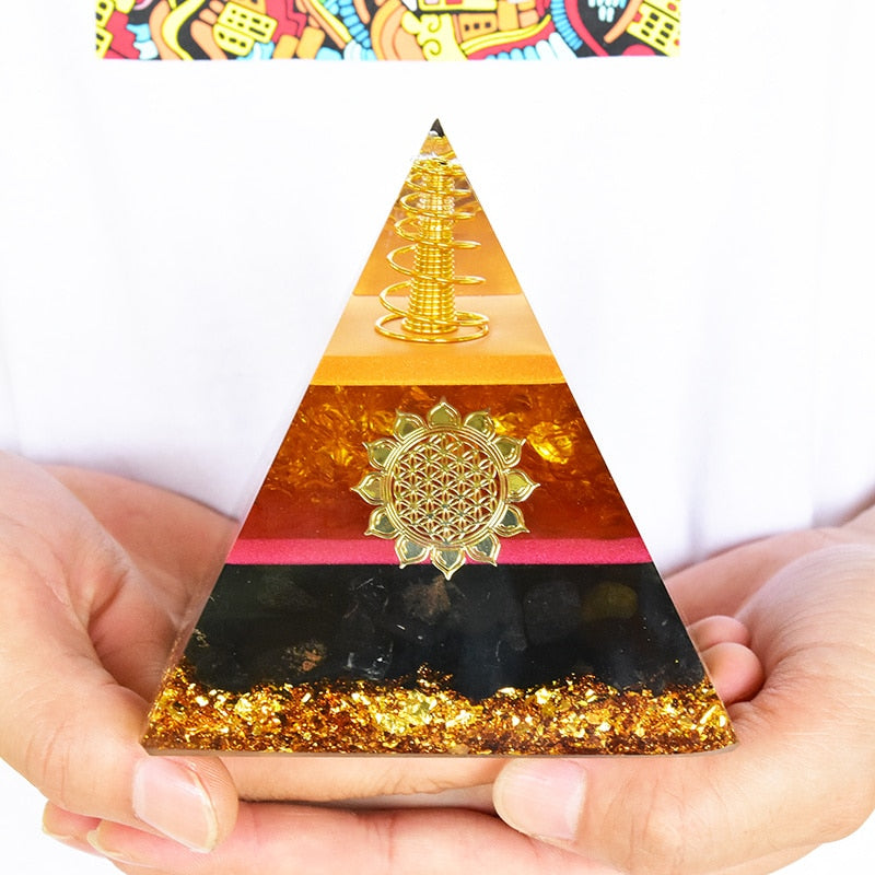 Citrine Pyramid of Protection