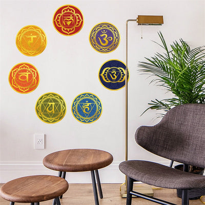 Chakra Energy Wall Decal Set